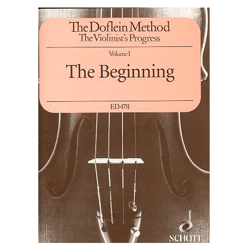 The Doflein Method - The Violinist's Progress, Volume 1