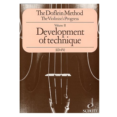 The Doflein Method The Violinist S Progress Volume 2