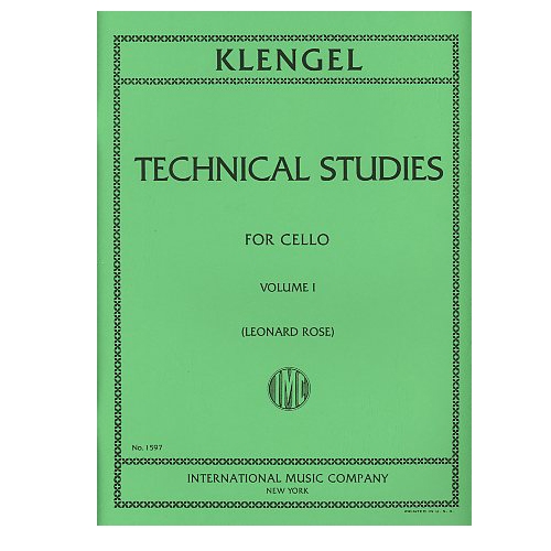 Technical Studies For Cello, Volume 1 - Klengel