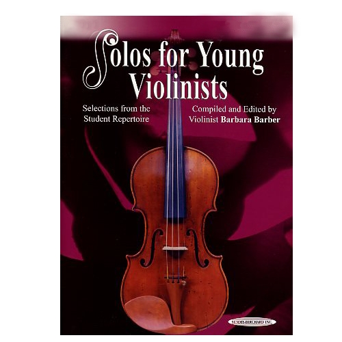 Solos For Young Violinists, Volume 3 (sheet music) - Barbara Barber