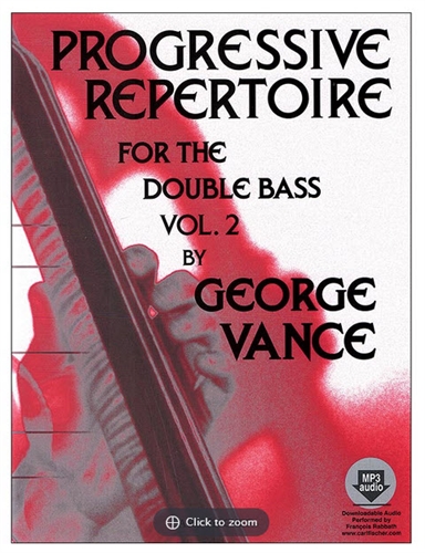 Progressive Repertoire For The Double Bass Vance Vol 2